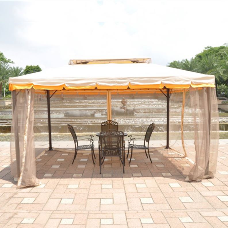 All Weather Outdoor Canopy Tent Aluminum Wholesale Garden Waterproof Roma Gazebo Outdoor Patio Gazebo Tent Garden Canopy