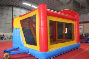 Castillo Inflable Comercial Combinado con Trampolín, de PVC, Certificado CE, Libre de Plomo, Impermeable, Fácil de Instalar - Product Image 2