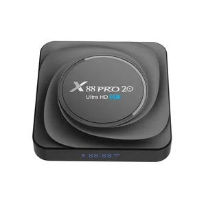 X88 PRO 20 RK3566 TV Box Android 11 8GB RAM 64GB ROM Support 8K 24fps 5G WiFi 1000M Net-flix Youtube x88pro 3566 Set Top Box