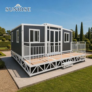 บ้านคอนเทนเนอร์สำเร็จรูปดีไซน์ทันสมัย SUNRISE แบบขยายได้ เหมาะสำหรับใช้เป็นโรงแรมหรือที่อยู่อาศัย - Product Image 1