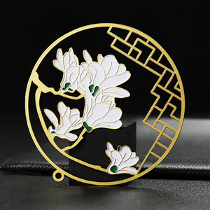 Adornos Navideños Redondos de Metal Plateado, Grabados en Latón y Acero Inoxidable, Decoraciones Colgantes para Árboles de Navidad, Precio de Fábrica, Personalizados - Product Image 6
