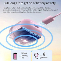 Écouteurs intra-auriculaires Air 31 Mini pour casque de jeu 5.3, affichage numérique LED, étanchéité IPX5, faible latence, suppression du bruit ENC