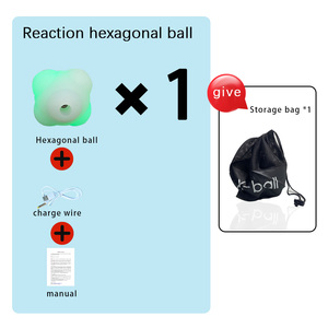 X-Ball, Pelota Inteligente <span class=keywords><strong>de</strong></span> Reacción, Entretenimiento Deportivo, Coordinación Mano-Ojo, Entrenamiento <span class=keywords><strong>de</strong></span> Agilidad, Sensor Digital, Memoria, Velocidad <span class=keywords><strong>de</strong></span> Reacción, TPR - Product Image 1
