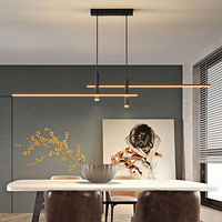 Luminaire suspendu LED moderne, minimaliste, pour chambre à coucher, cuisine, salon, décoration intérieure, lustre rond