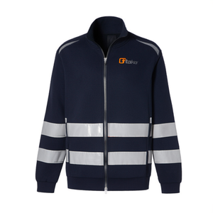 Sudadera Larga con Cierre Regular Ttake, Ropa de Trabajo, Ropa de Seguridad Reflectante - Product Image 2