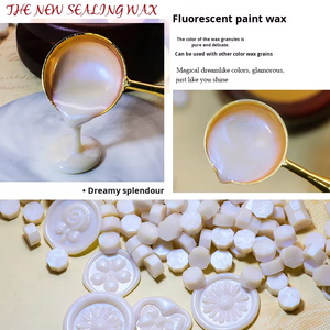 Perles de cire à sceller octogonales de couleurs assorties, scellées à chaud, pour scrapbooking, papeterie et cadeaux, emballage de détail, <span class=keywords><strong>prix</strong></span> d'usine - Product Image 2