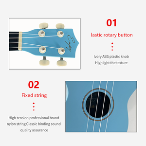 24UK-04 Venta al por Mayor Directa de Fábrica, <span class=keywords><strong>Ukelele</strong></span> de 24 Pulgadas, 4 Cuerdas, <span class=keywords><strong>Ukelele</strong></span> de Sapele, Instrumento de Cuerda Similar a una Guitarra - Product Image 3