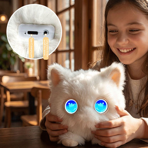 Companion Smart AI Bear <b>Toy</b> with ChatGPT Multilingual Voice Interaction LCD Color Eyes PP Cotton Filled <b>Educational</b> Kids Gift - Product Image 4