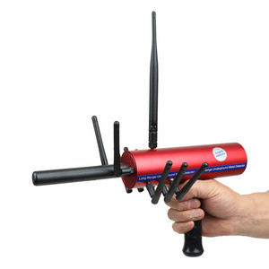 Handheld Underground Metal Detector 400mm LED Indicator For Treasure Hunting Adults Black And Red - Product Image 5