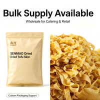 Senmao Prix d'usine 1KG En gros Feuilles de tofu séché pour soupes et nouilles de fondue, pour la vente au détail et la restauration
