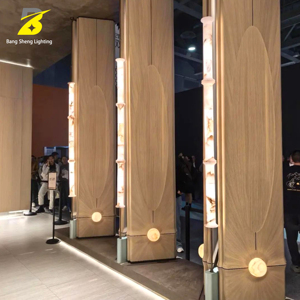 Lustre vertical artistique <span class=keywords><strong>en</strong></span> <span class=keywords><strong>albâtre</strong></span>, luminaire minimaliste <span class=keywords><strong>en</strong></span> marbre <span class=keywords><strong>en</strong></span> forme de bambou pour espace zen - Product Image 2