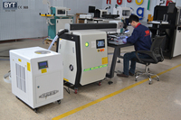 Machine de soudage laser pour carte de circuit imprimé automobile, soudeuse de lettres en aluminium galvanisé BHJ-500W
