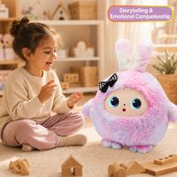 Peluche Robot IA Multilingue Personnalisée OEM Chat GPT, Jouet Sonore Interactif, Éducatif Précoce, Cadeau de Fête pour Enfants