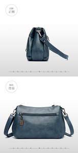 Bolso Bandolera de Moda para Mujer, Bolso de PU Suave, Nuevo, de Gran Capacidad, Ligero - Product Image 4