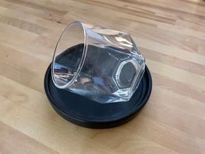 Verre de Whisky transparent en cristal, verres de dégustation personnalisés - Product Image 3