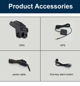 HD máy ảnh 4G kép Dash <span class=keywords><strong>Cam</strong></span> 4K WIFI GPS Thiết bị theo dõi xe mdvr hộp đen video ghi Dashcam Xe DVR Dashcam - Product Image 6