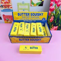 Jouet Squishy en PU non toxique à rebond lent, Mochi Squishies colorés effet peinture à l'huile certifiés CE pour la vente en gros