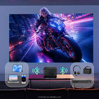 Z9 mise au point automatique 4 "projecteur LCD 2.4G + 5G WiFi BT5.2 expérience de télévision à domicile de haute qualité Portable 1080p 4K DLP USB 2m puissance
