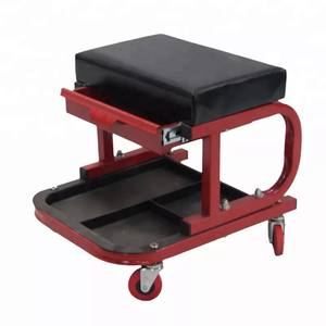 Siège de réparation de voiture multifonctionnel avec <span class=keywords><strong>double</strong></span> couche de stockage siège de creeper de mécanique automobile de voiture - Product Image 1