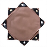 Bâche enduite de PVC imperméable et robuste pour couverture extérieure, tente, auvent de camion, clôture