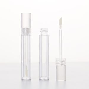 OMI dégagent les tubes cosmétiques faits sur commande de lustre à lèvres d'emballage de tubes transparents de lustre à lèvres écologiques - Product Image 1