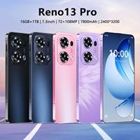 Reno13 Pro, Teléfono 5G con Pantalla de 7.3 Pulgadas, Batería de 7800mAh de Larga Duración, 16GB+1TB de Almacenamiento, Cámara de 108MP, para Entretenimiento Diario