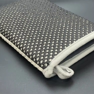 قفاز شبكي من الطين للسيارة لتفاصيل الغسيل السحري للسيارة قفاز صلصال بدون خدش لتنظيف وتلميع السيارات والعجلات - Product Image 2