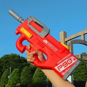 P90 Automatische Wasserspritzpistolen Hochkapazitäts-Wasserspritzpistole Wiederaufladbare Spielzeuge für den Sommer Elektrische Wasserpistole - Product Image 5
