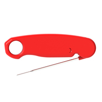 Thermomètre numérique pour barbecue à lecture instantanée avec affichage LED Thermomètre numérique pour viande de cuisine avec câble de chargement USB