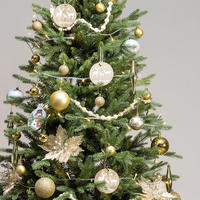 Sapin de Noël artificiel de haute qualité QiYing Victory Xmas-44, en PVC, ignifuge, respectueux de l'environnement