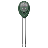 Testeur de sol analogique 3 en 1, capteur d'humidité du sol, de pH et de luminosité, détecteur de sol intelligent pour jardin/plante/ferme