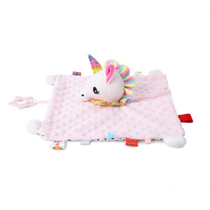 Peluches d'animaux confortables SongshanToys, très vendues, décoration, <span class=keywords><strong>lapin</strong></span>, ours, licorne, couverture en peluche, jouet réconfortant, cadeau pour bébé - Product Image 5