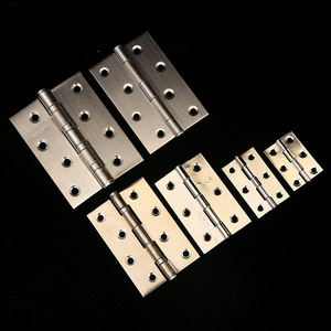 Charnières en acier inoxydable 2 3 4 5 pouces, ouverture à 180 degrés, charnières de porte et de fenêtre, design industriel, type fin - Product Image 2