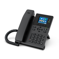 Telepon VoIP KS31 Layar Warna 2,4 Inci 2 Akun SIP Prosesor Triple-core A7 Audio HD Telepon IP Desktop Kantor untuk Pusat Panggilan SME