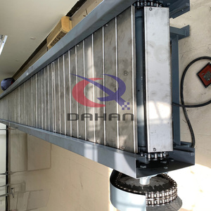 สายพานลำเลียงแบบแผ่นโซ่สแตนเลสที่ปรับแต่งได้ เหมาะสำหรับการขนส่งอาหาร - Product Image 2