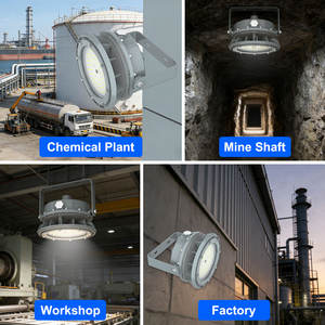 El Fabricante Suministra Luces LED Industriales a Prueba de Explosiones con Certificación ATEX de Alta Calidad, 20W 400W, Resistentes al Agua con Clasificación IP - Product Image 6