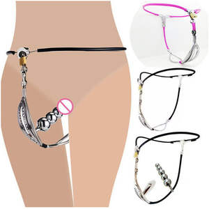 Invisible <strong>Female</strong> With Pure <strong>Chastity</strong> <strong>Belt</strong> <strong>Chastity</strong> Lock Anti-masturbation Anti-adultery Sex Toys - Product Image 1