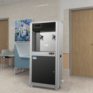 Dispensador comercial de bebidas de <span class=keywords><strong>agua</strong></span> caliente y normal de dos grifos, bebedero purificado para <span class=keywords><strong>la</strong></span> escuela - Product Image 4