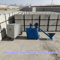 Équipement pour blocs de béton légers alvéolés et panneaux muraux – Machine à béton mousse EPS à mélange uniforme et efficace