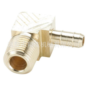 Xiangjia Machinery Brass 90 Degree Elbow Connector Male Thread Hose Fitting - Product Image 1