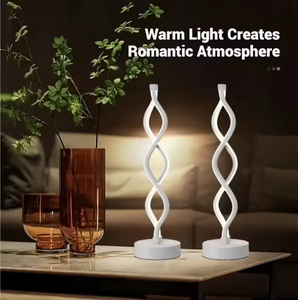 Modern Minimalist Iron Cordless <b>LED</b> <b>Table</b> Lamp, Adjustable Dimmable Desk Lamp with Flexible Gooseneck, Decorative Night <b>Light</b> - Product Image 2