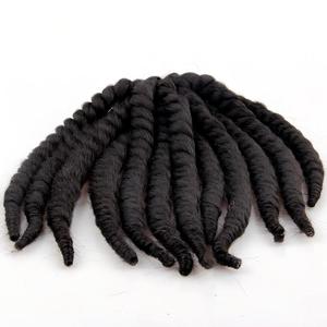 Extensiones de Cabello Pre-Atadas de Rastas Africanas Negras, Tejidas a Mano, Listas para Venta al por Mayor Transfronteriza, sin Trenzas ni Retorcidos - Product Image 5