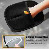 Gant de toilettage pour animaux de compagnie, pour enlever les poils de chat sur les vêtements, le lit, le tapis, le canapé, gant de nettoyage pour animaux de compagnie, gant de massage pour animaux de compagnie, gant de démêlage