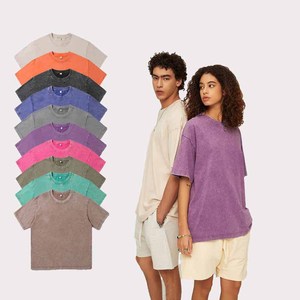 Custom Embroidery T-<strong>shirt</strong> High Quality <strong>Men's</strong> Hip Hop Oversized 100% Cotton Acid Wash Custom Vintage <strong>Silk</strong> Screen Printed T <strong>Shirt</strong> - Product Image 3