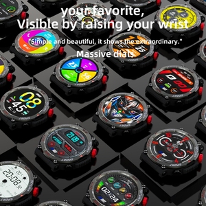 Montre connectée Lokmat <span class=keywords><strong>Zeus</strong></span> 5 Pro 2024 populaire en gros, 1,46 pouce, étanche 5 ATM, lampe de poche, appels sans fil, montre connectée de sport - Product Image 3
