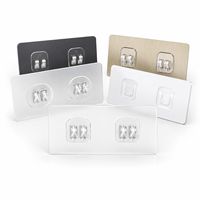 Accessoires de fixation murale personnalisables sans perçage, clips métalliques robustes pour supports muraux, fourniture en gros pour usines