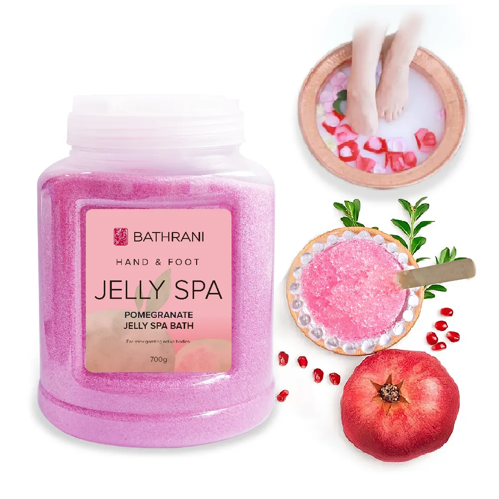 Skin Care Foot SPA Natural Scent Crystal Jelly SPA Pedicure Soak Powder Foot Soak Salt Exfoliating Set