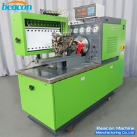 Medidor de caudal de bomba BEACON 12PSB-S VE Bancos de prueba de bombas de inyección de combustible diésel para bombas de combus