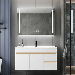 Flat Pack One Sink Flotante 900mm Vanity Bathroom Set - Product Image 2