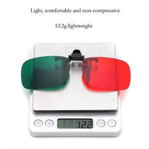 Lentes Rojas y Verdes para Entrenamiento de Visión Binocular y Pruebas de Percepción del Color con Filtros Ópticos de Precisión, Juego de 2 Piezas - Product Image 4